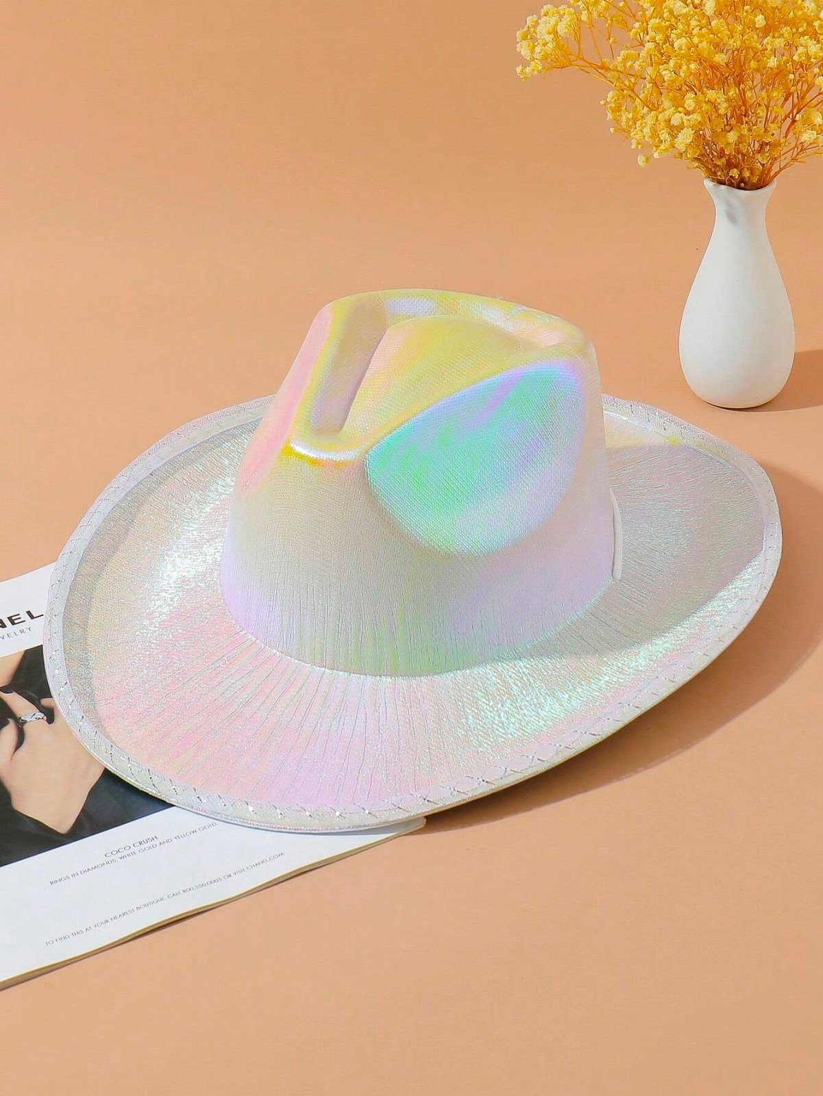 LED Cowboy Party Hat