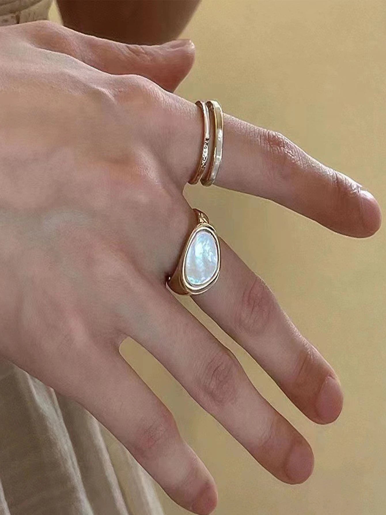 Beach Boho Stone Ring Set (6-piece)