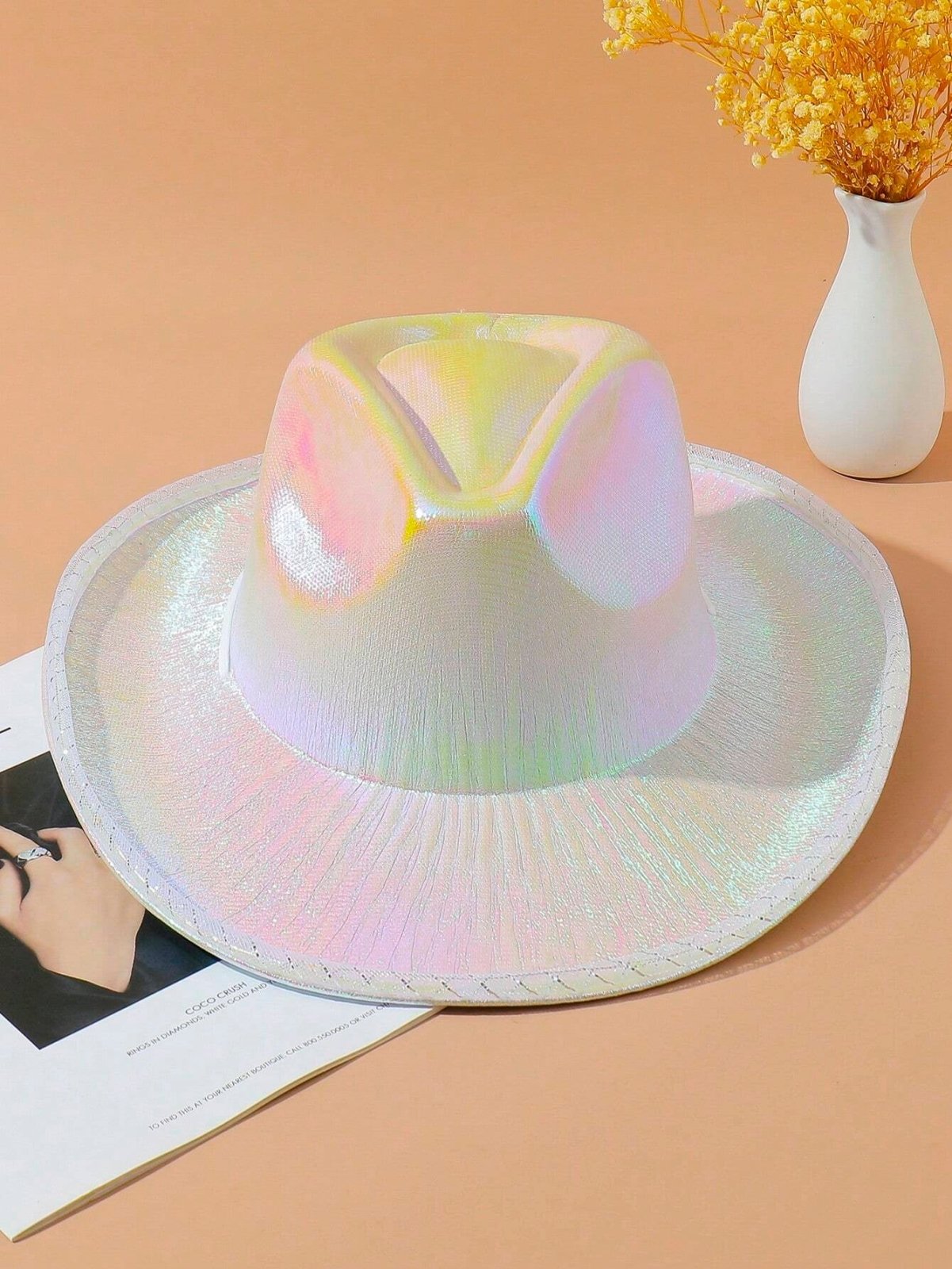 LED Cowboy Party Hat