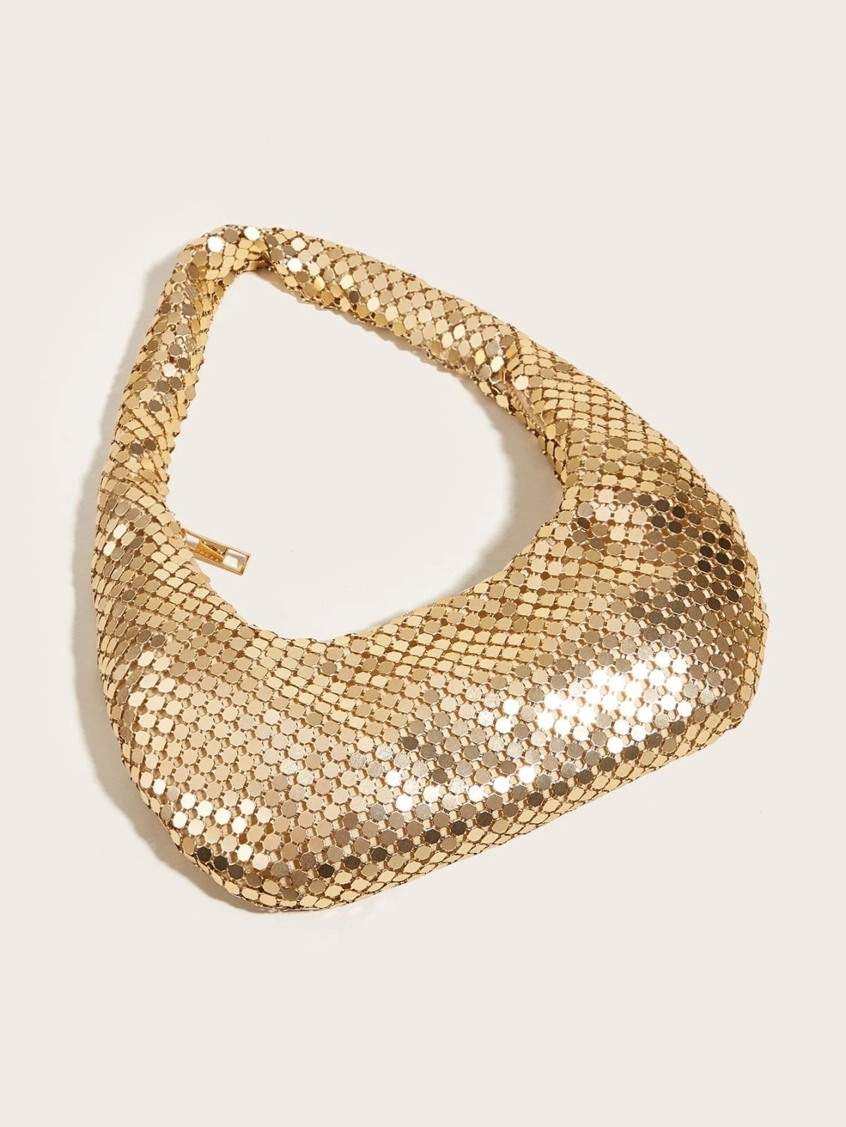 Metallic Golden Evening Purse