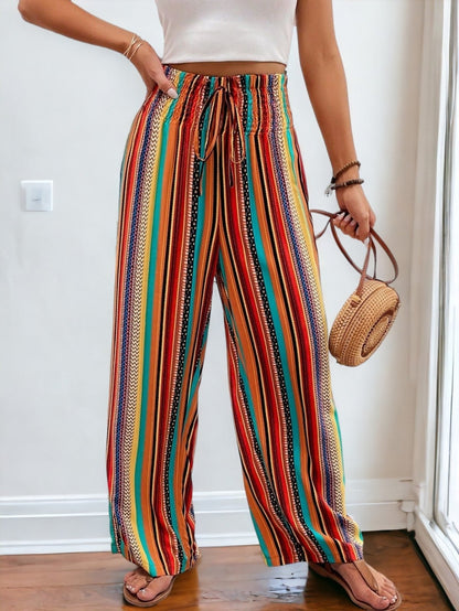 Summer Beach Striped Pant