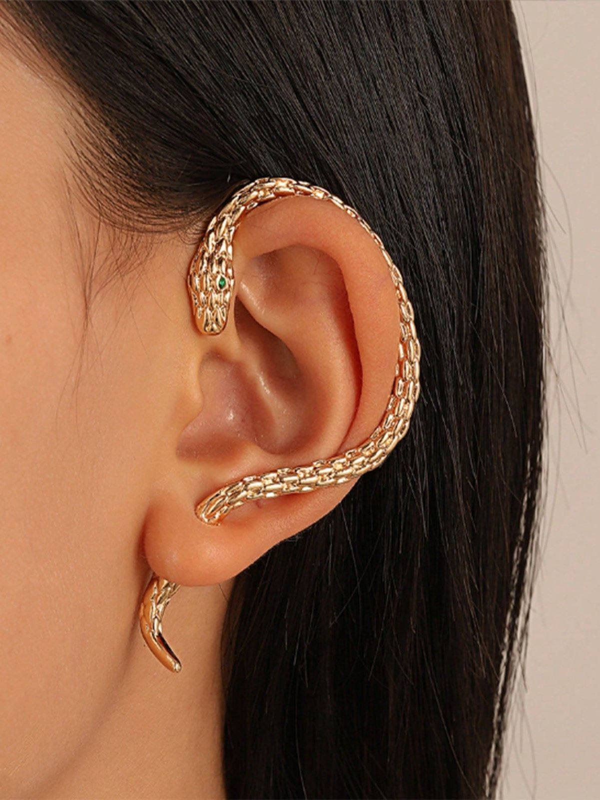 Snake Cuff Earrings