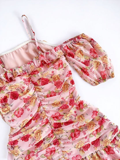 Daisy Ruffle Summer Dress