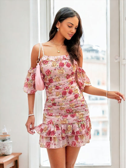 Daisy Ruffle Summer Dress