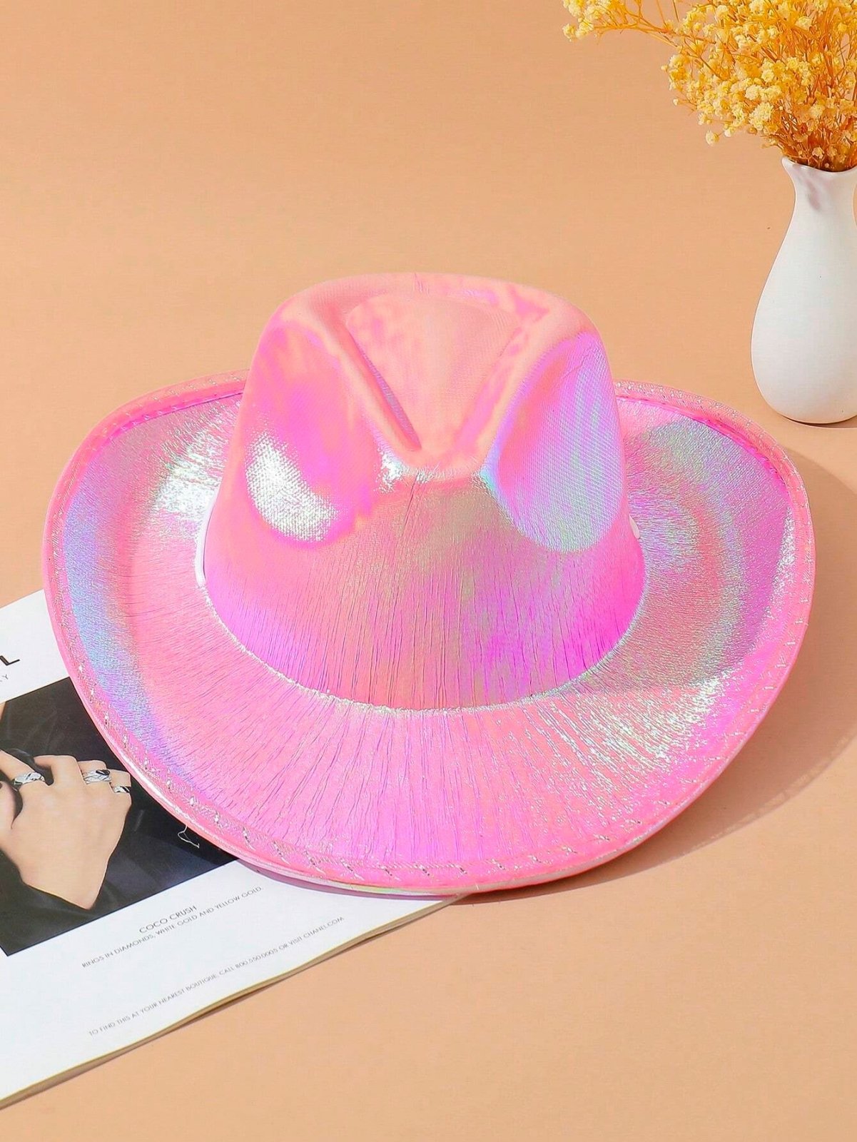 LED Cowboy Party Hat