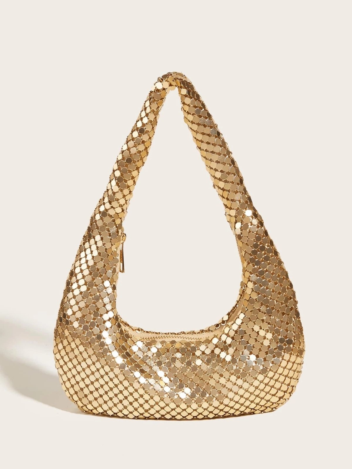 Metallic Golden Evening Purse