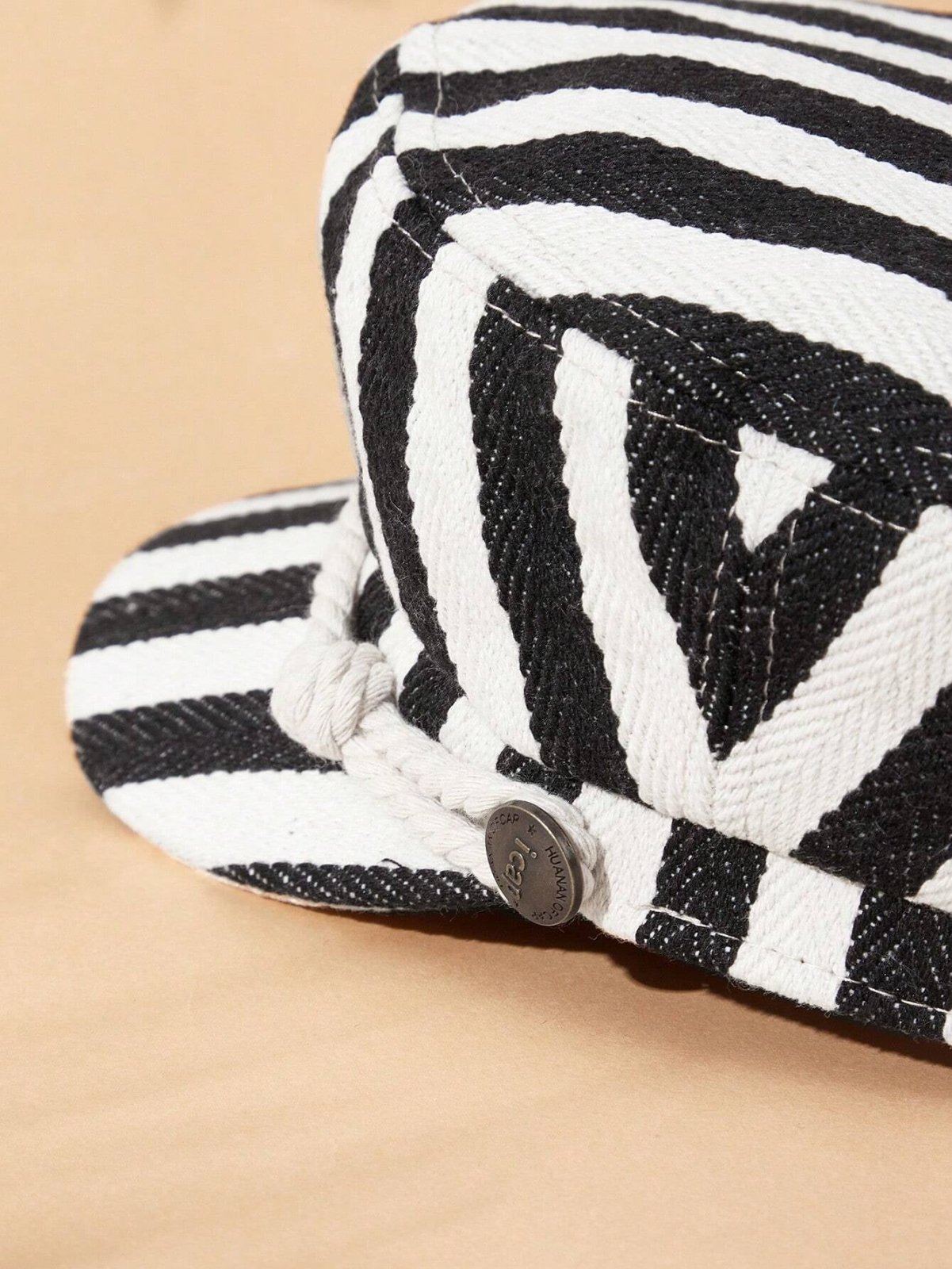 Women's Striped Boho Hat