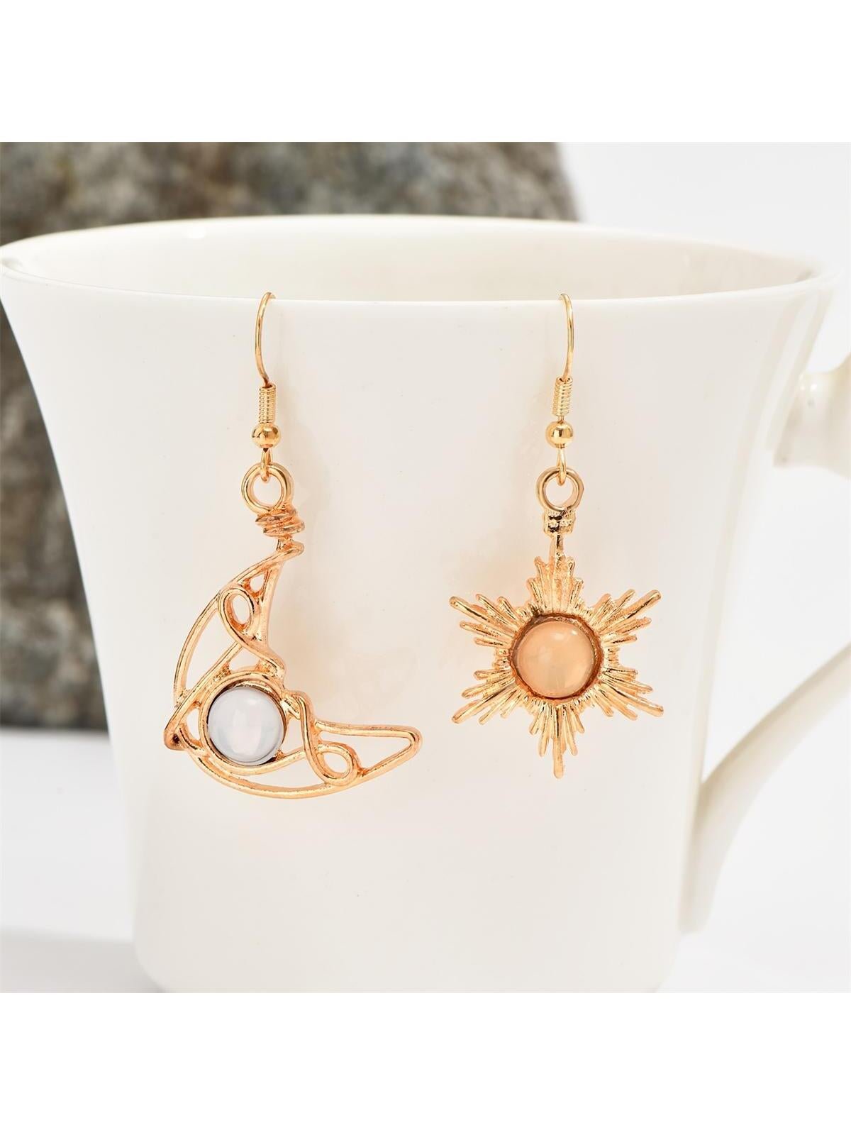 Bohemian Sun & Moon Earrings