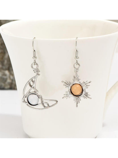 Bohemian Sun & Moon Earrings