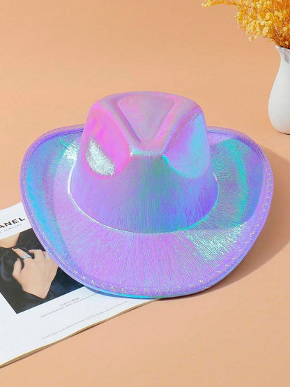 LED Cowboy Party Hat