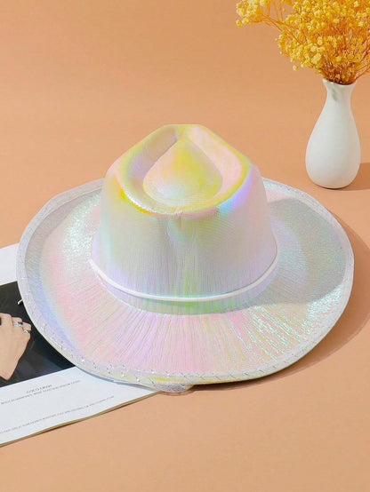 LED Cowboy Party Hat