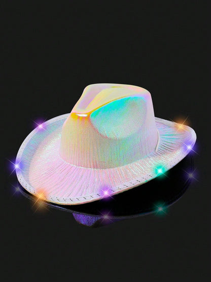 LED Cowboy Party Hat