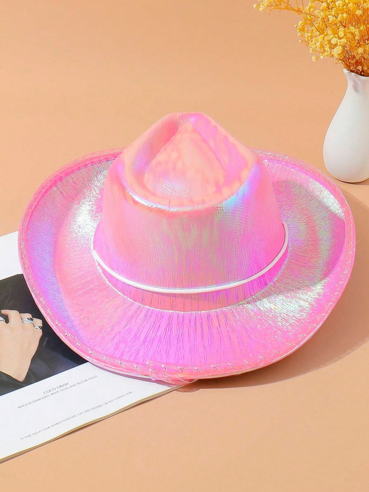 LED Cowboy Party Hat